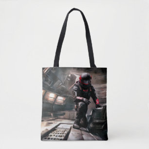 Bolso De Tela Héroe de SF a bordo 3