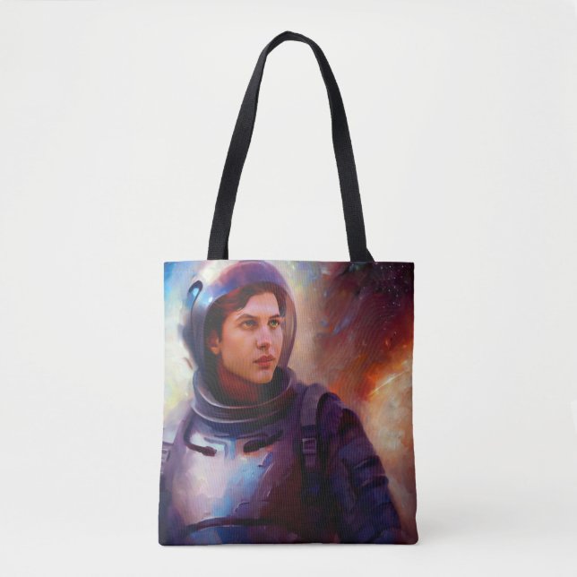Bolso De Tela Héroe espacial SF 4 (Anverso)