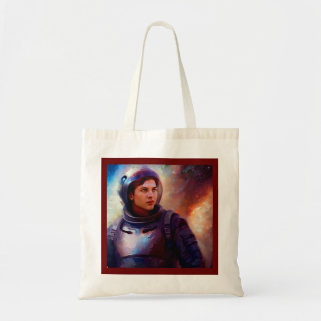 Bolso De Tela Héroe espacial SF 4 (Frente)