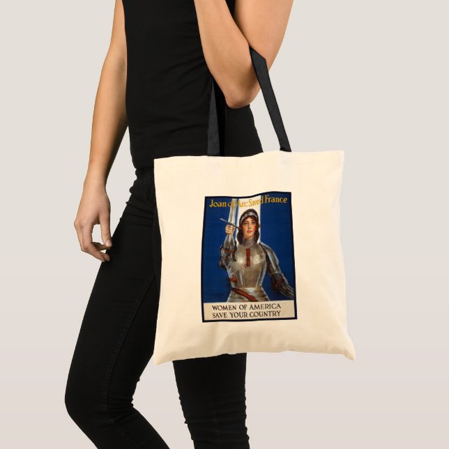 Bolso De Tela Héroe nacional de Juana de Arco (Anverso (producto))