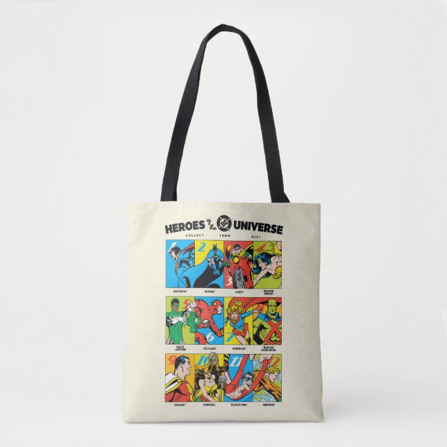 Bolso De Tela Heroes of the DC™ Universe (Anverso)