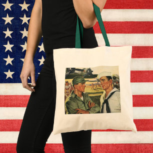 Bolso De Tela Héroes Patrióticos Antiguos, Hombres Militares de 