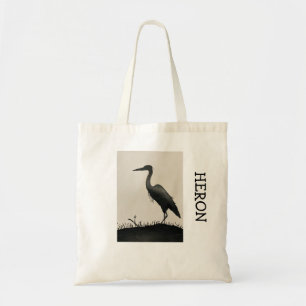 Bolso De Tela Heron Grocery Tote Bag