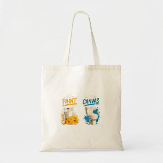 Bolso De Tela Herramientas de diseño de pintura divertida intole