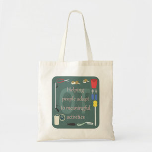 Bolso De Tela Herramientas de la terapia profesional para el
