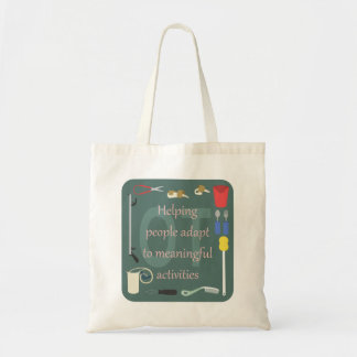 Bolso De Tela Herramientas de la terapia profesional para el
