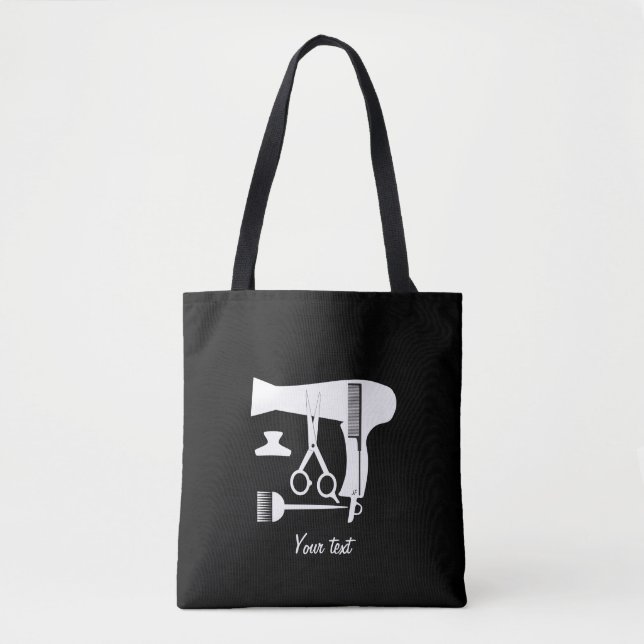 Bolso De Tela Herramientas de los peinados (Anverso)