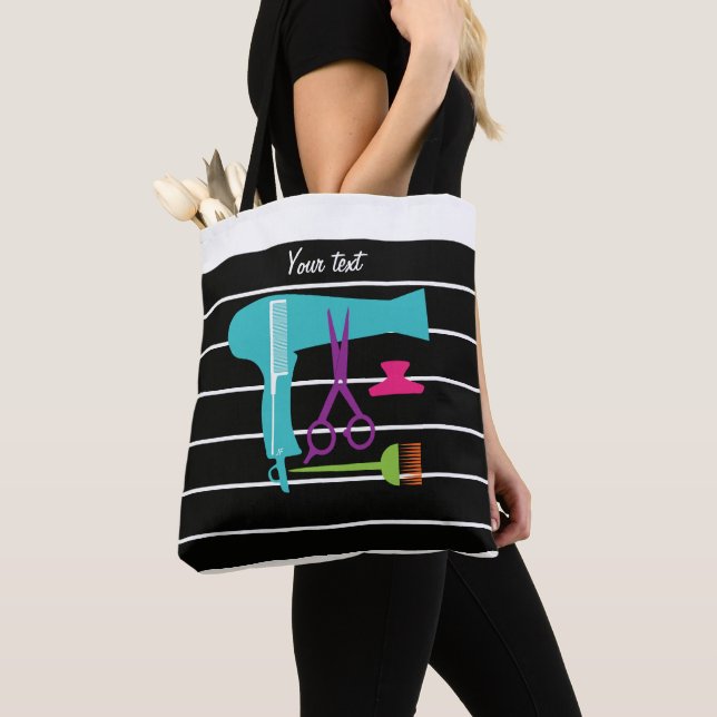Bolso De Tela Herramientas de los peinados (Detalle)