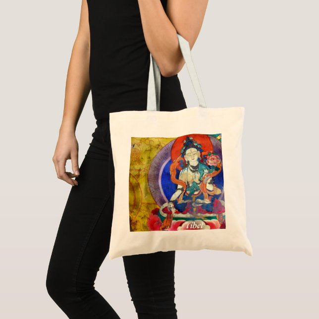 Bolso De Tela Heruka, Buda, Tíbet - Nº 3 (Bolsa de Tote) (Anverso (producto))