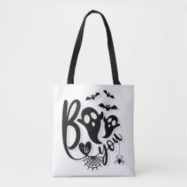 Bolso De Tela Hey Boo Simple Halloween