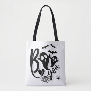 Bolso De Tela Hey Boo Simple Halloween