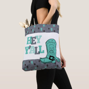 Bolso De Tela Hey Y'All - Texas