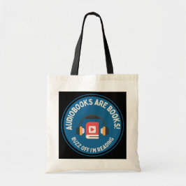 Bolso De Tela Hi Res Audiobook Lover Tote Bag Dark