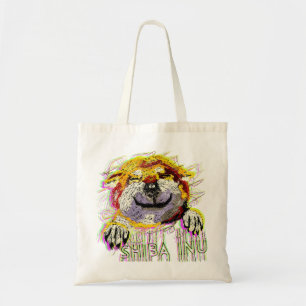 BOLSO DE TELA "HI" SHIBA INU