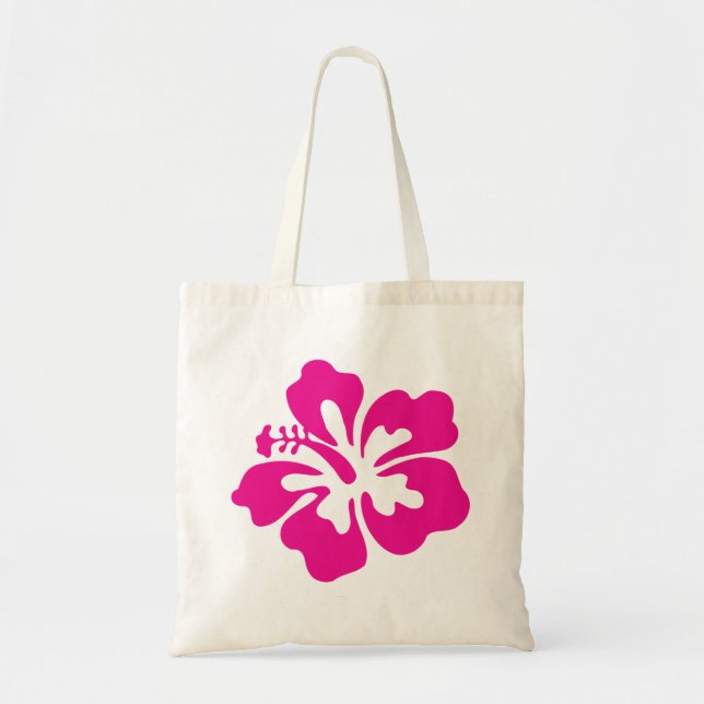 Bolso De Tela hibisco (Frente)