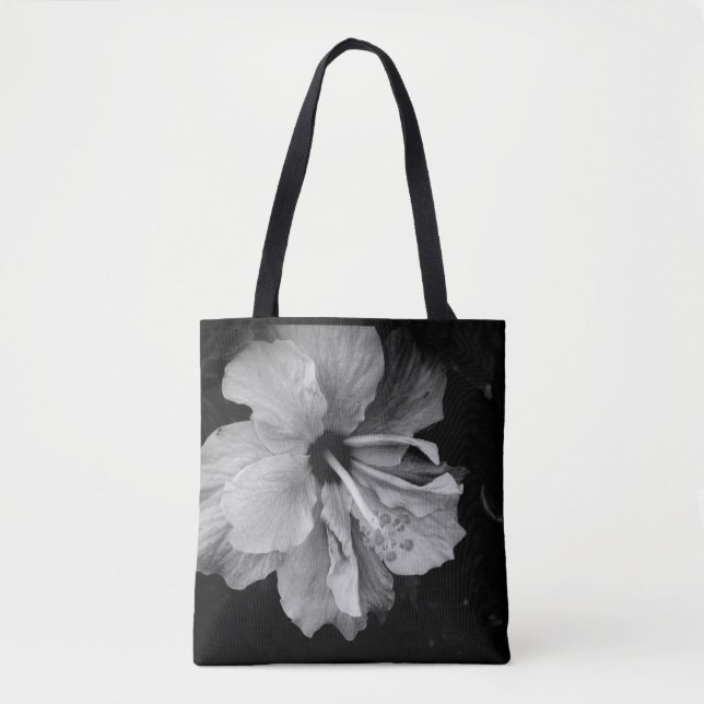 Bolso De Tela Hibisco  (Anverso)