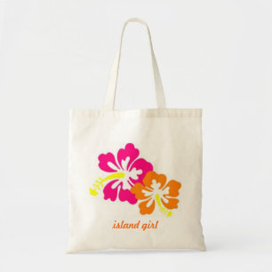 Bolso De Tela Hibisco