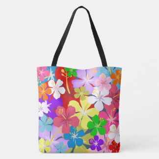 Bolso De Tela Hibisco