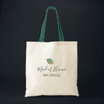 Bolso De Tela Hídrica de color de agua tropical personalizada<br><div class="desc">Bolsa de Tote de la Noviaria Personalizada de Acuarela Tropical. Desplácese hacia abajo y haga clic en esta colección para buscar elementos coincidentes.</div>