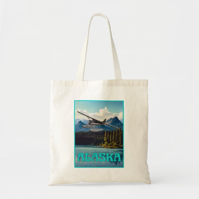 Bolso De Tela hidroavión de Alaska (Frente)