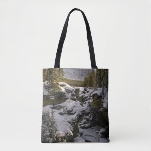 Bolso De Tela Hielo y nieve Parque nacional Jasper Alberta, Ca