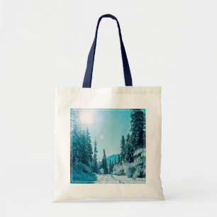 Bolso De Tela Hielo y nieve Reserva Natural de Altai, Rusia