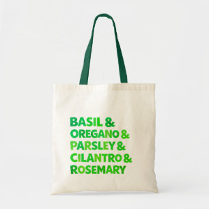 Bolso De Tela Hierbas
