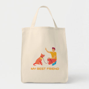 Bolso De Tela "High-Five con Bestie"