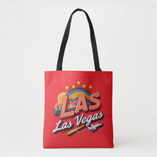 Bolso De Tela High Rolling LAS Airport Code Tote Bag