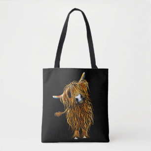 Bolso De Tela HiGHLaND CoW BaG "CoooWeee' BY SHiRLeY MacARTHuR