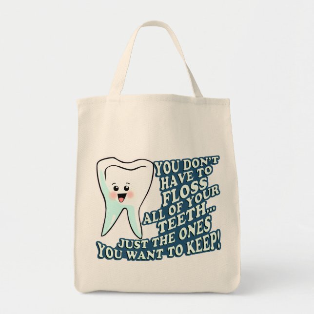 Bolso De Tela Higienista dental del dentista (Frente)