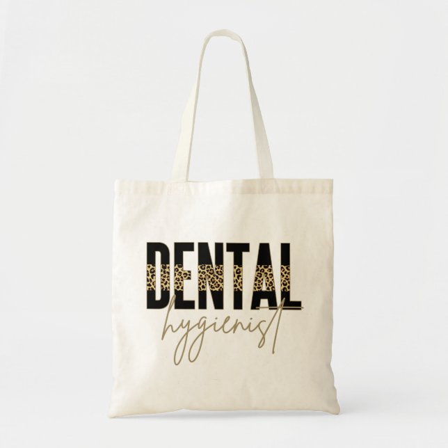 Bolso De Tela Higienista dental | Higienista Dental Registrada p (Frente)