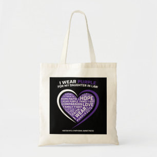 Bolso De Tela Hija De La Enfermedad En El Linfoma Hodgkins