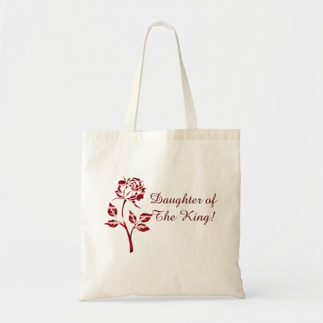 Bolso De Tela Hija del Rey (Frente)