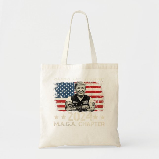 Bolso De Tela Hijos Del Capítulo 2024 De Trump Maga (Frente)