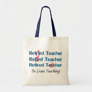 Bolso De Tela Hilarous retiró los regalos del profesor