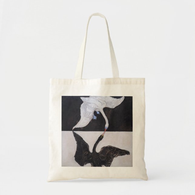 Bolso De Tela Hilma af Klint Group IX SUW The Swan (Frente)