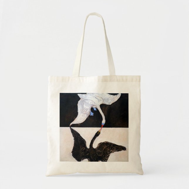 Bolso De Tela Hilma af Klint The Swan (Frente)