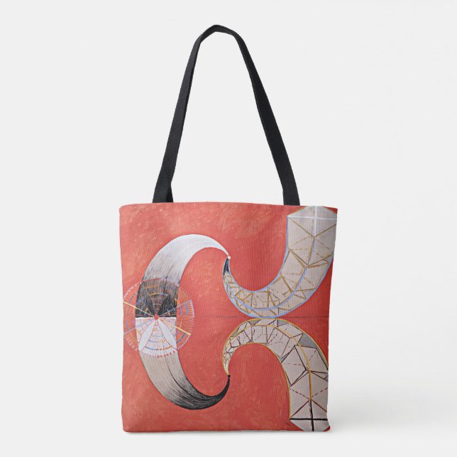 Bolso De Tela Hilma af Klint - The Swan No. 09 (Reverso)