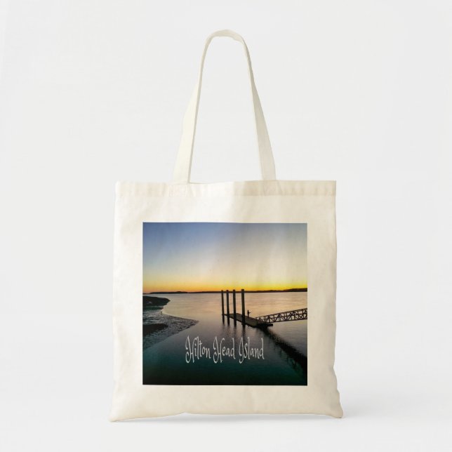 Bolso De Tela Hilton Head Island South Carolina (Frente)