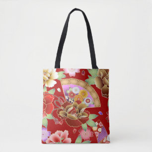 Bolso De Tela Hincha japonesa de la mano oriental