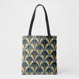 Bolso De Tela Hinchas del Golden Emerald Art Deco