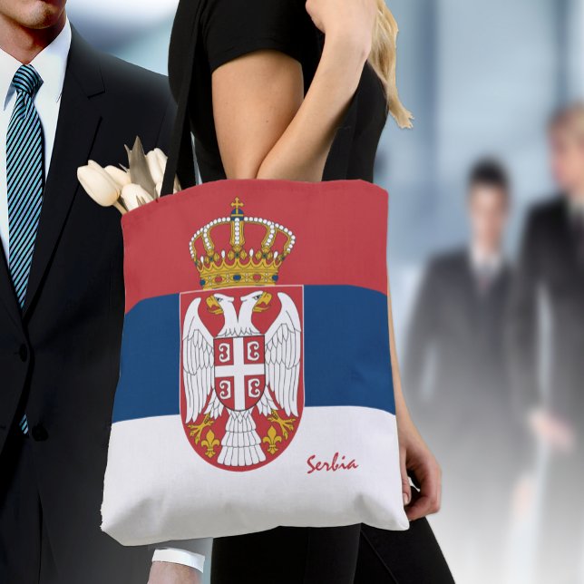 Bolso De Tela Hinchas serbias y hinchas de moda y deportes en Se (Subido por el creador)