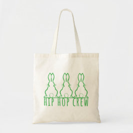Bolso De Tela Hip Hop Crew Cute Bunnies