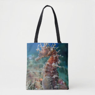 Bolso De Tela Hipocampo Ramulosus del caballo de mar el