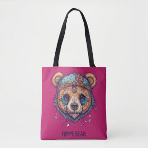 Bolso De Tela Hippie Bear I