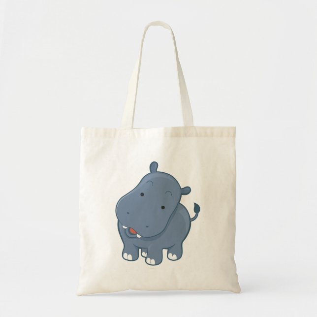 Bolso De Tela Hippopotamus (Frente)