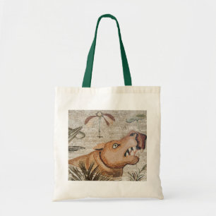 Bolso De Tela Hippopotamus, mosaico del Nilo, casa del fauno