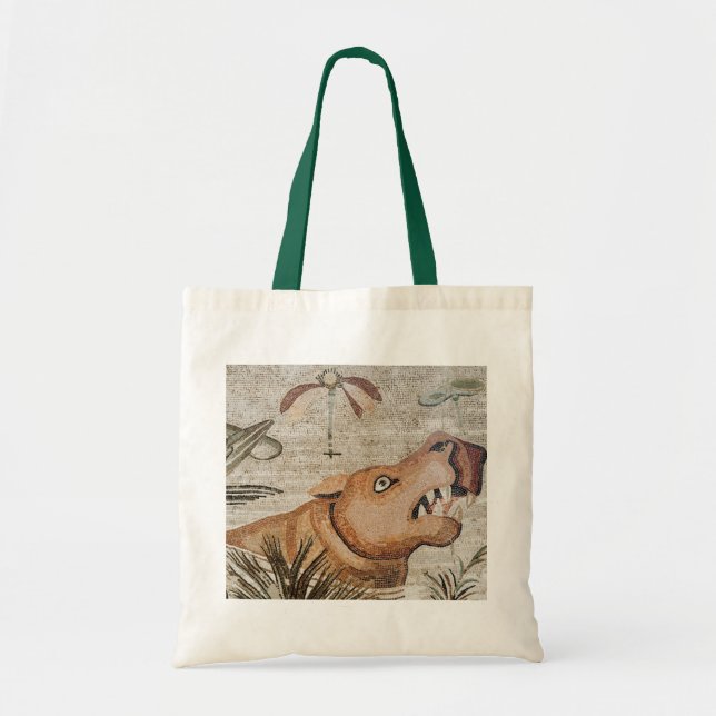 Bolso De Tela Hippopotamus, mosaico del Nilo, casa del fauno (Frente)