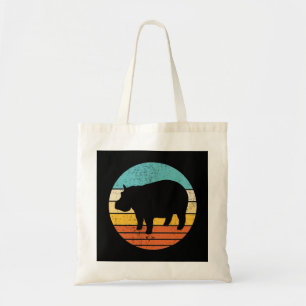 Bolso De Tela Hippopótomas Retro Sun